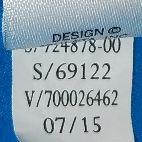 Athleta women's track jacket half way zipper front. Long sleeve teal Size: S - Picture 7 of 7